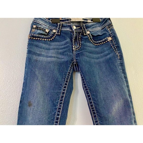 Miss Me Signature Cropped Skinny Jeans JS 5014589 - Picture 6 of 8